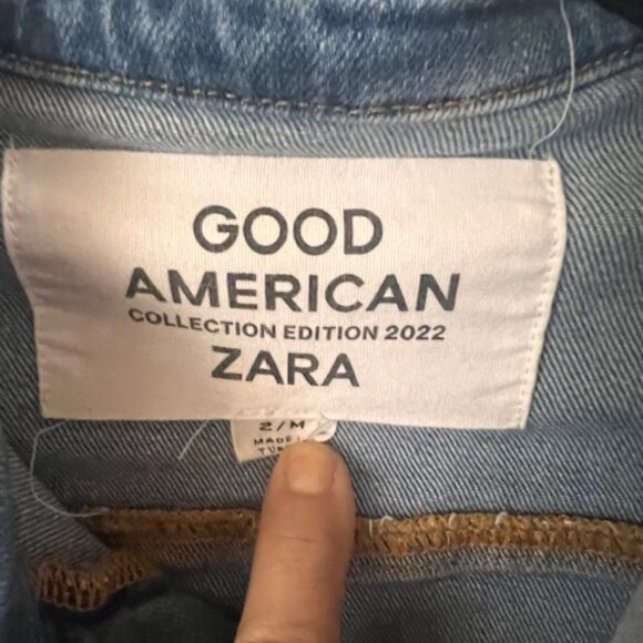 GOOD AMERICAN Collection Edition 2022 ZARA Denim Jumpsuit - Picture 5 of 10